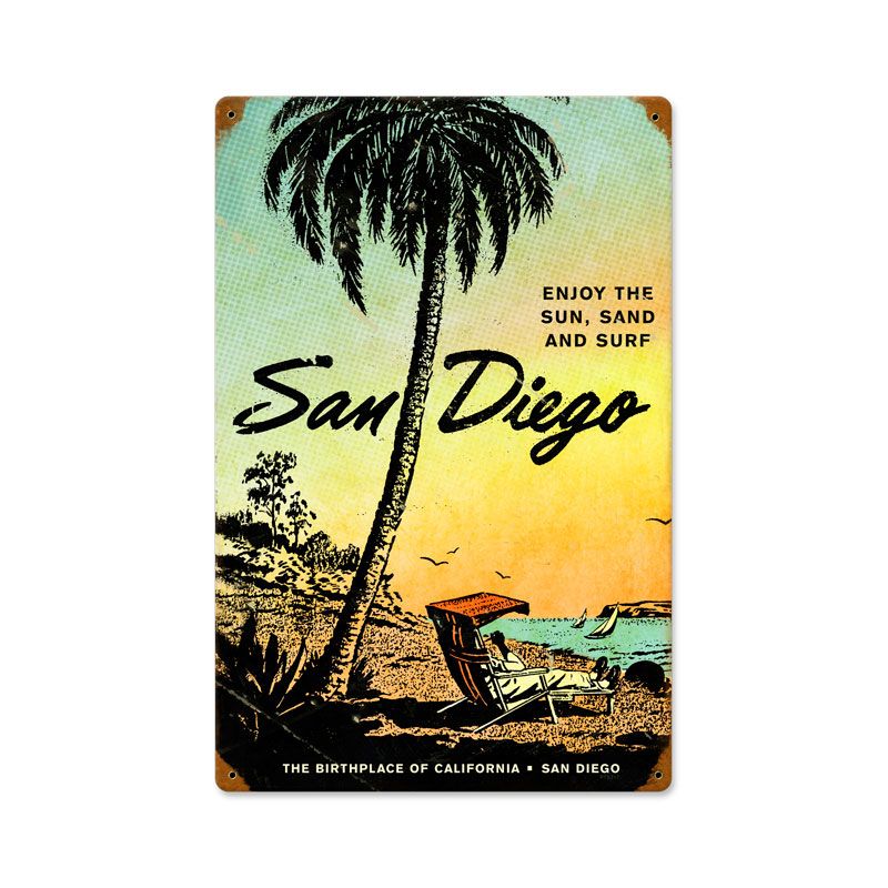 San Diego 12 x 18