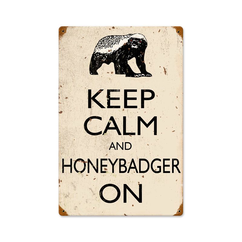 Honey Badger 12 x 18
