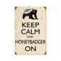 Honey Badger 12 x 18