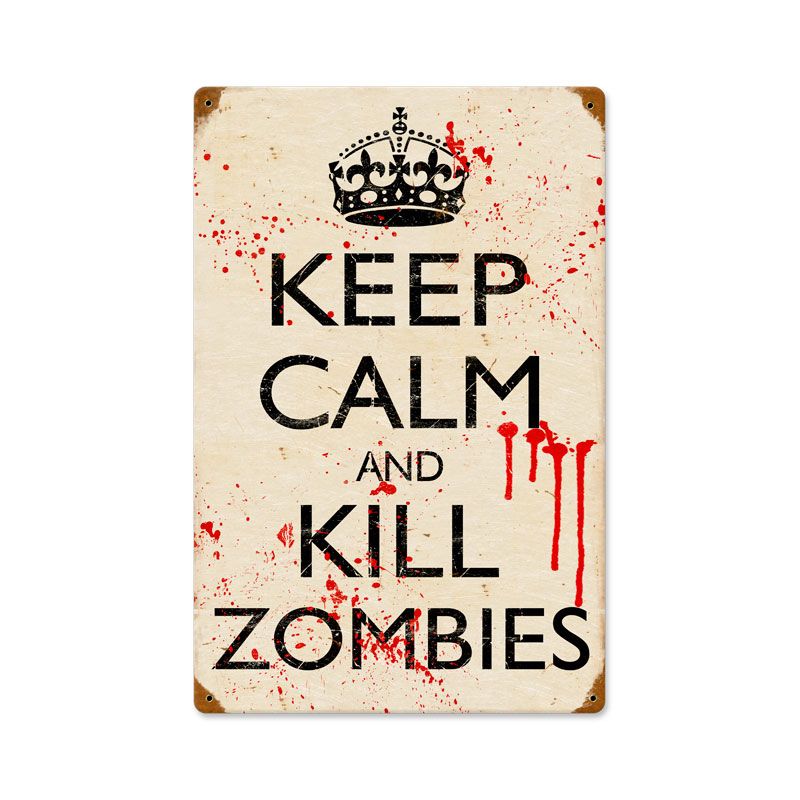 Kill Zombies 12 x 18