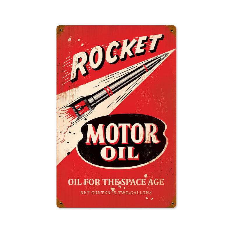 Rocket Motor Oil 12 x 18