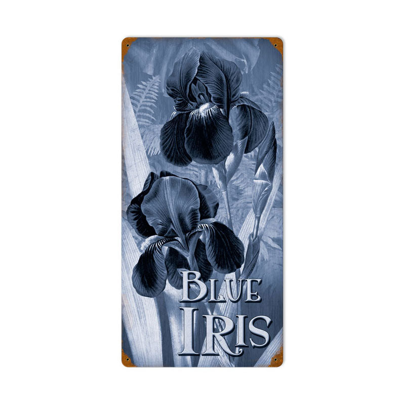 Blue Irises 12 x 24