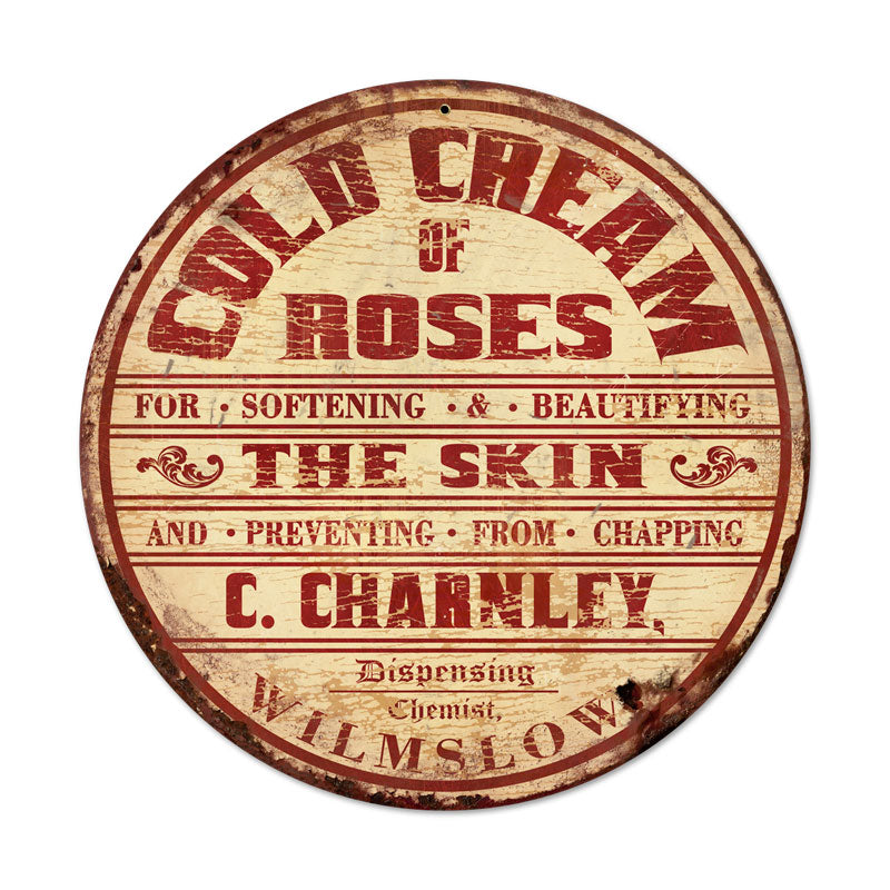 Cold Cream Roses 14 x 14