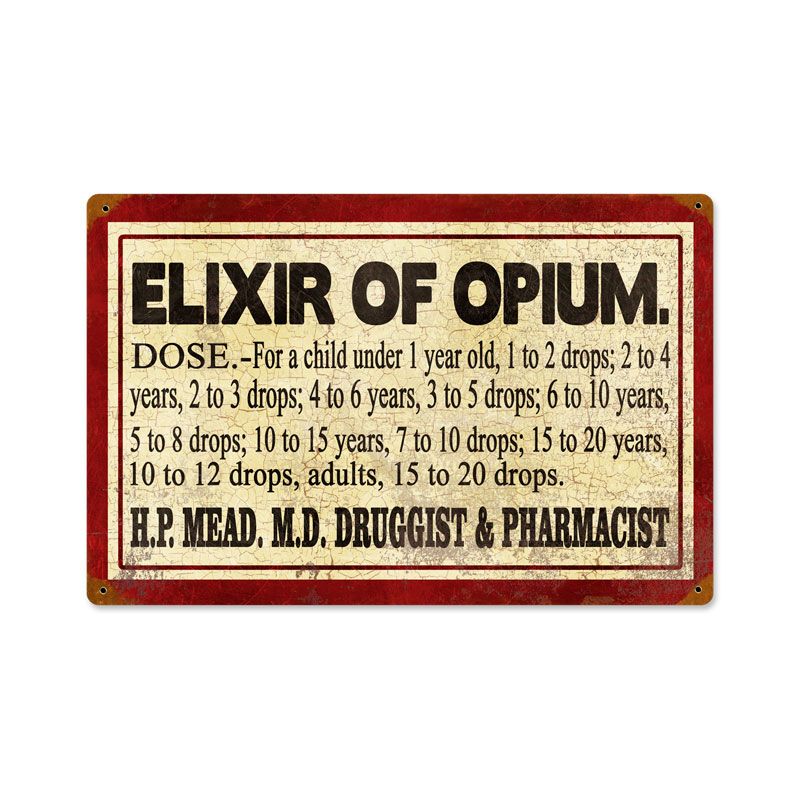 Elixer Of Opium 18 x 12