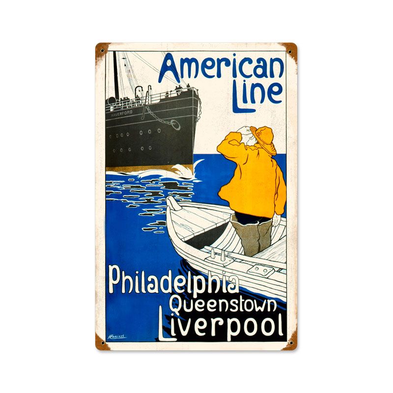 American Line 12 x 18