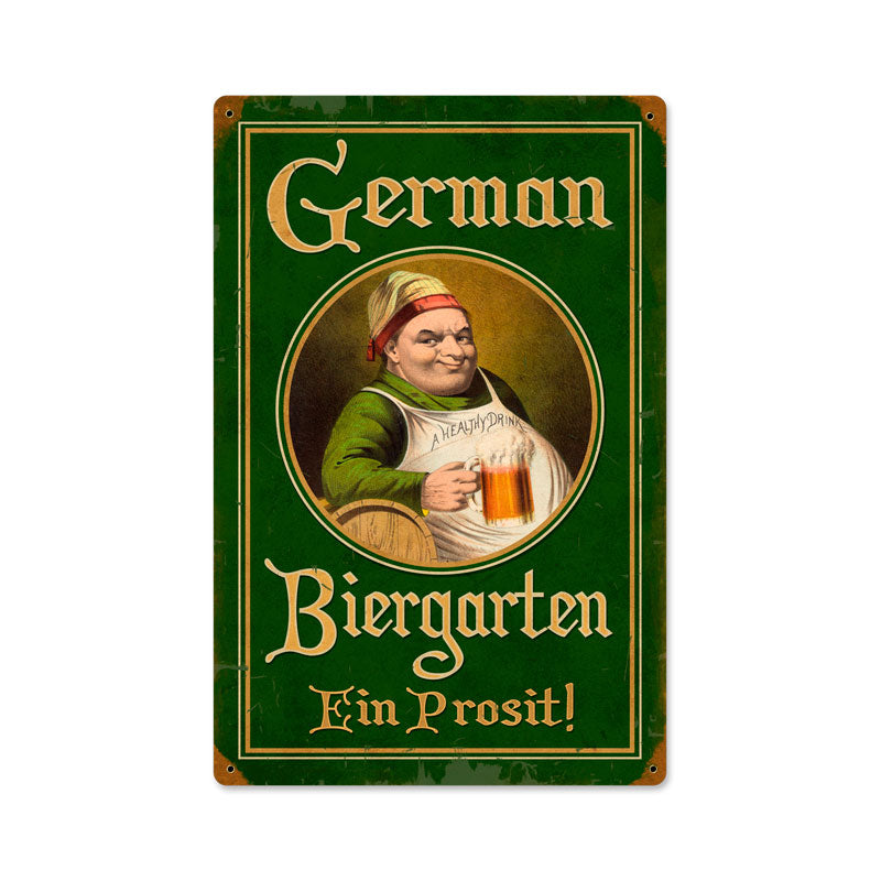 German Biergarten 12 x 18
