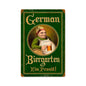 German Biergarten 12 x 18