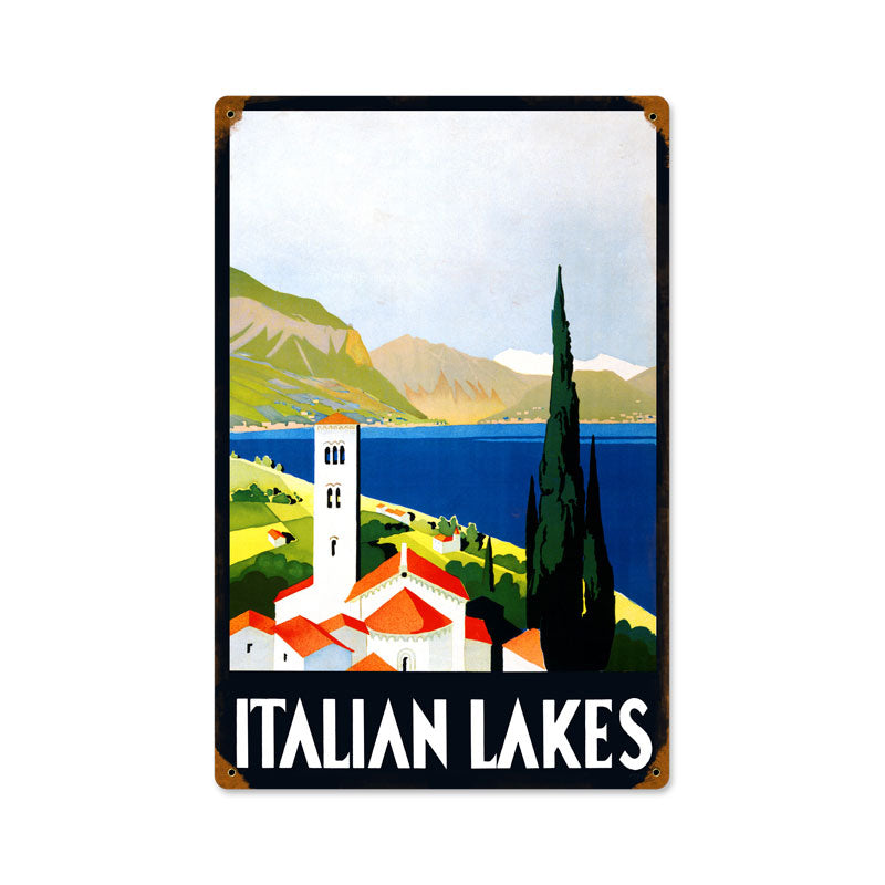 Italian Lakes 12 x 18