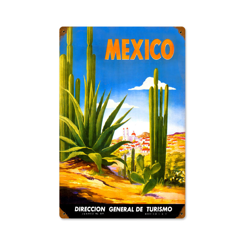 Mexico Cactus 12 x 18