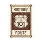 Historic Route 101 12 x 18