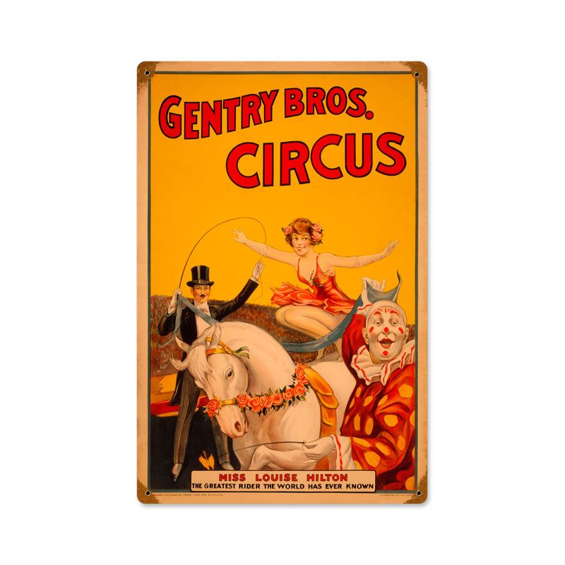Gentry Circus 12 x 18