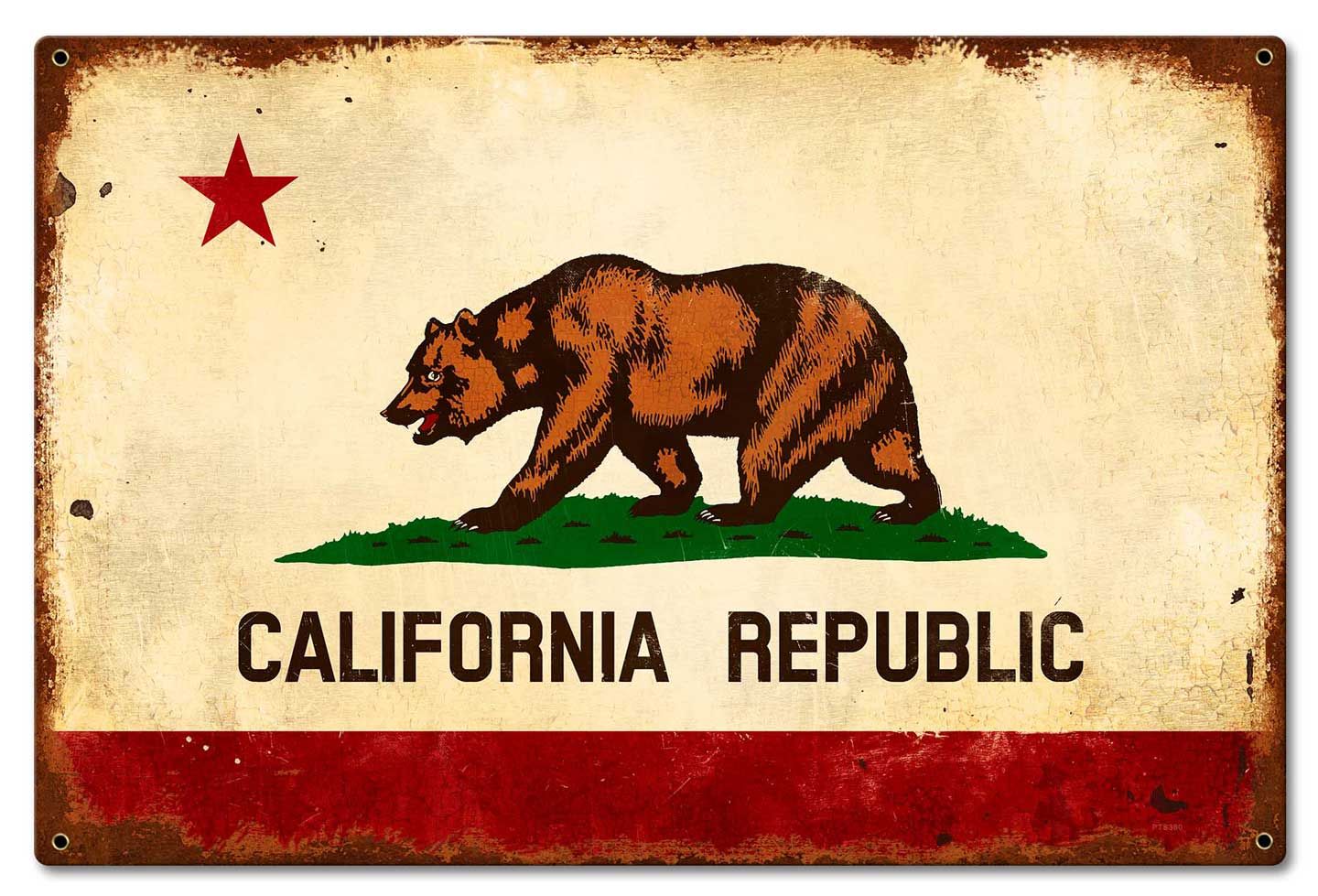 California Flag 24 x 16