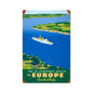 St Lawrence Route Europe Ship 12 x 18