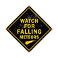 Falling Meteors 12 x 12