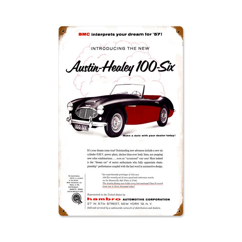 Austin Healey 12 x 18