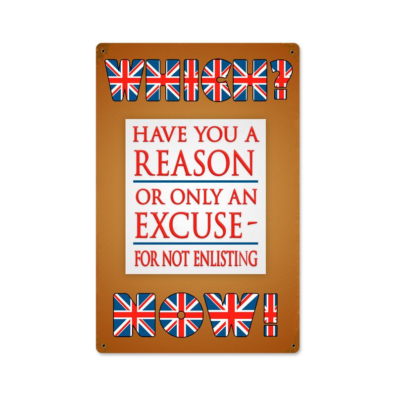 Which Now Enlisting 12 x 18