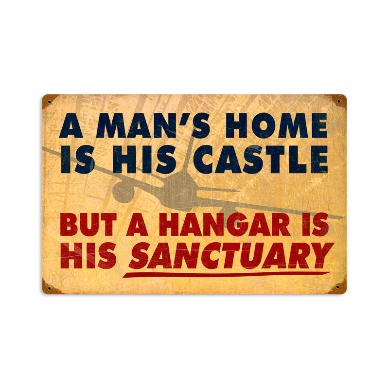 Mans Home Hangar 18 x 12