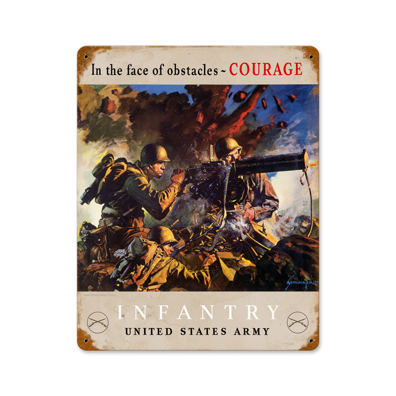Infantry Courage 12 x 15