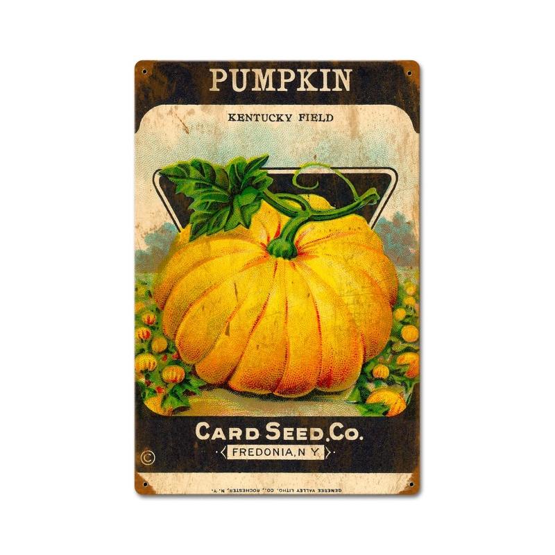 Pumpkin Card Seed 12 x 18