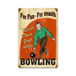 Bowling For Health 12 x 18