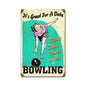 Great For Date Bowling 12 x 18