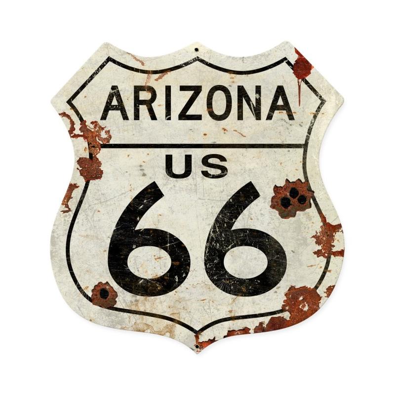 Arizona Us 66 Shield 15 x 15