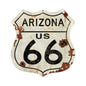 Arizona Us 66 Shield 15 x 15