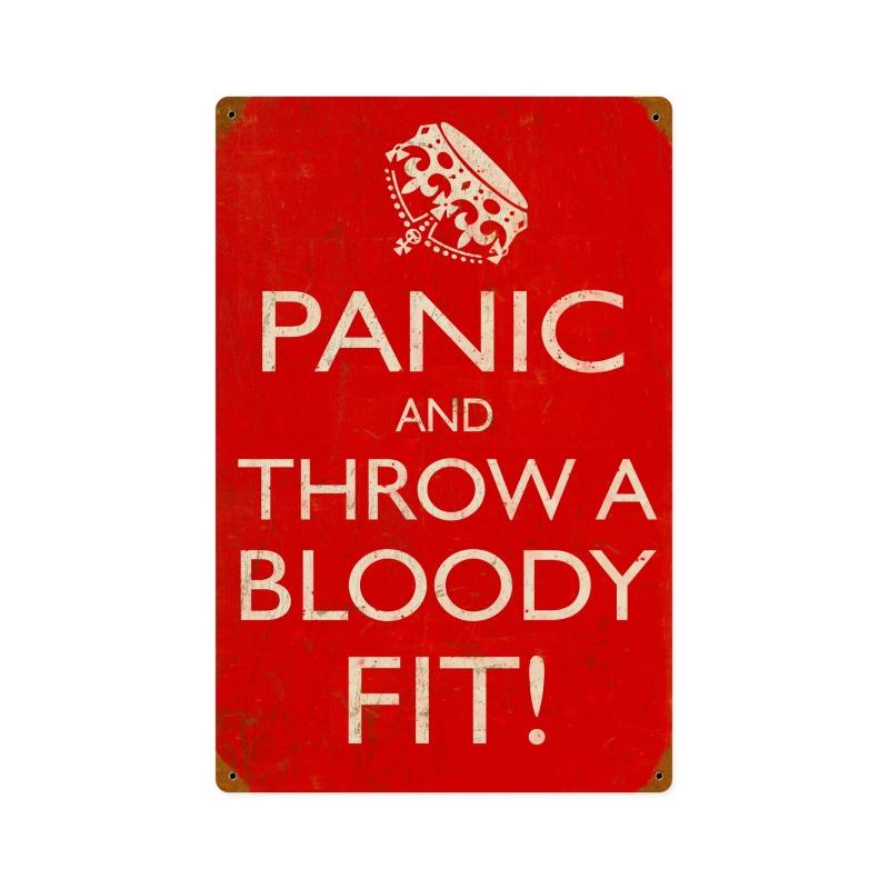 Panic Bloody Fit 12 x 18