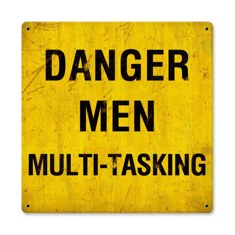 Danger Men Multitasking 12 x 12