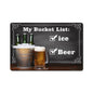 Bucket List 18 x 12