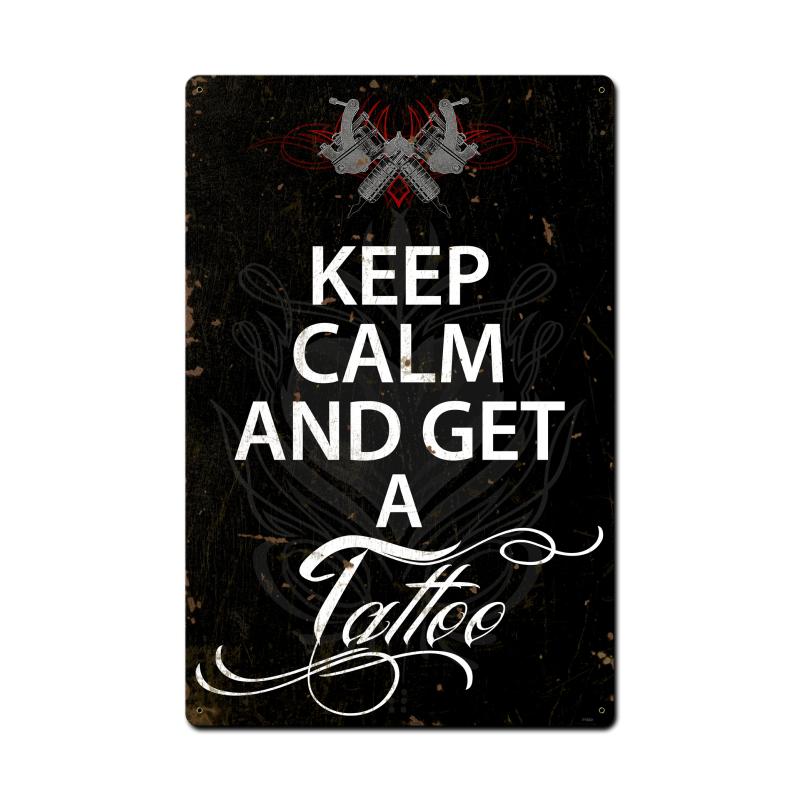 Keep Calm Tattoo 16 x 24