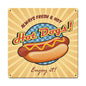 Hotdog 12 x 12