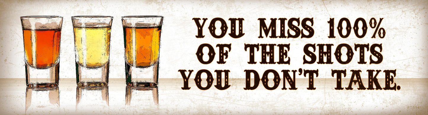 You Miss The Shots 20 X 5