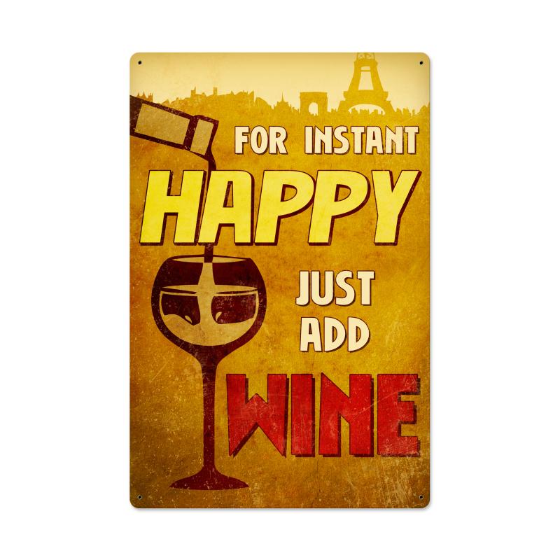 Happy Wine 16 x 24