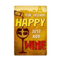 Happy Wine 16 x 24