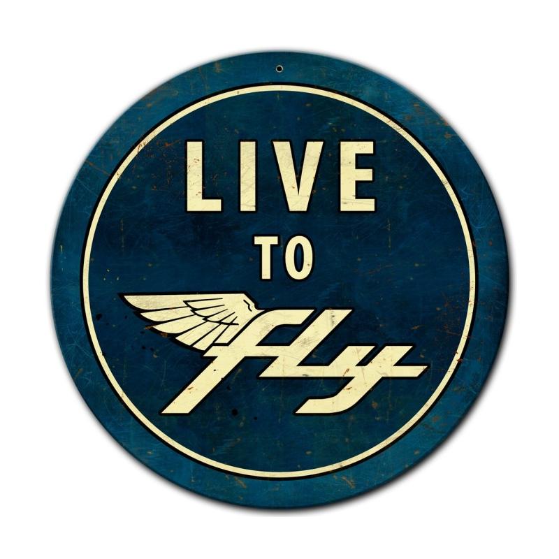 Live To Fly 14 x 14