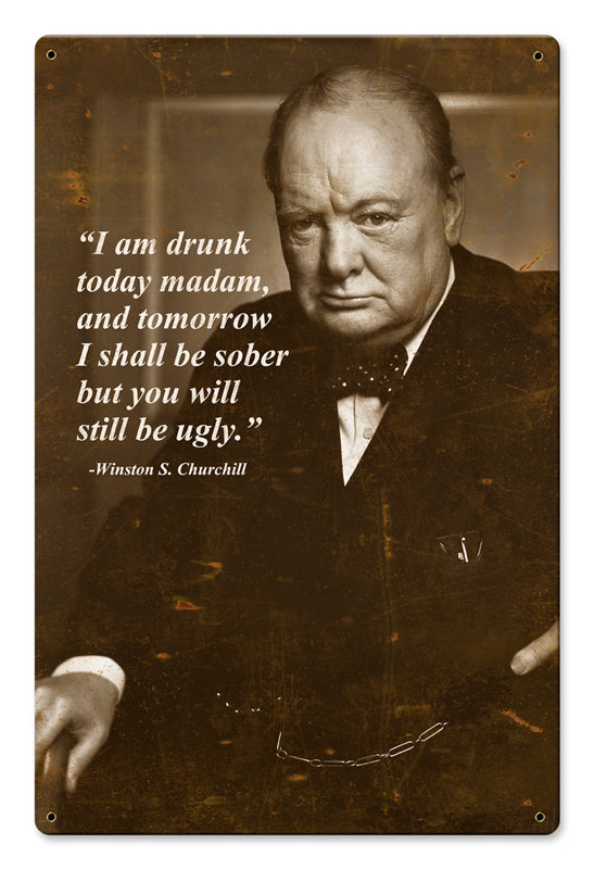 Winston Churchill 12 x 18