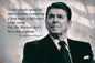 Ronald Regan Quote 18 x 12