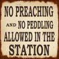 Preaching Peddling 12 x 12