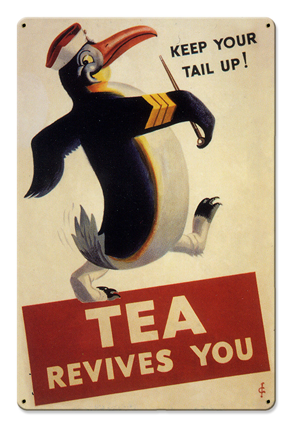 Tea Revives You 12 x 18