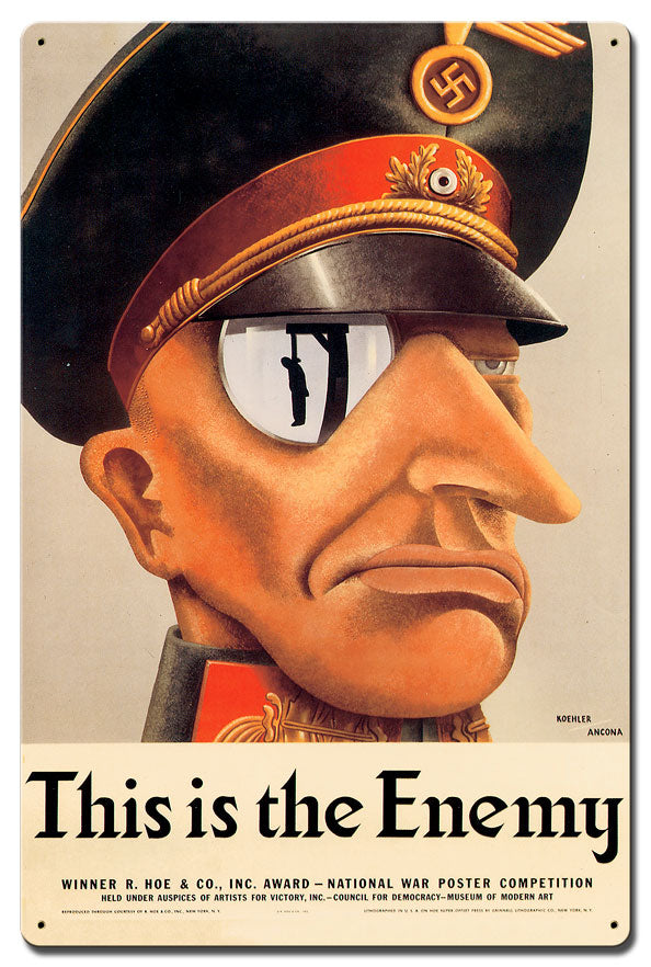 This Is The Enemy 16 x 24