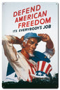 Defend American Freedom 16 x 24