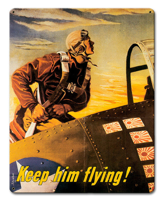 Keep Him Flying 12 x 15