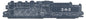 Train Blue Print 2-8-2 32 x 7