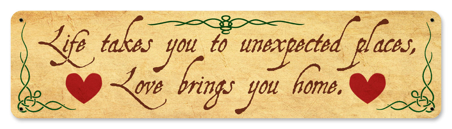 Life Takes You To Unexpected Places 20 X 5