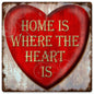Home Is Where The Heart Is 12 x 12