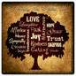 Family Tree Filled With 12 x 12