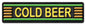 Cold Beer 20 X 5