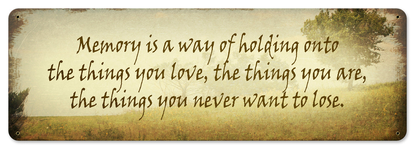 Memory Is A Way 24 x 8