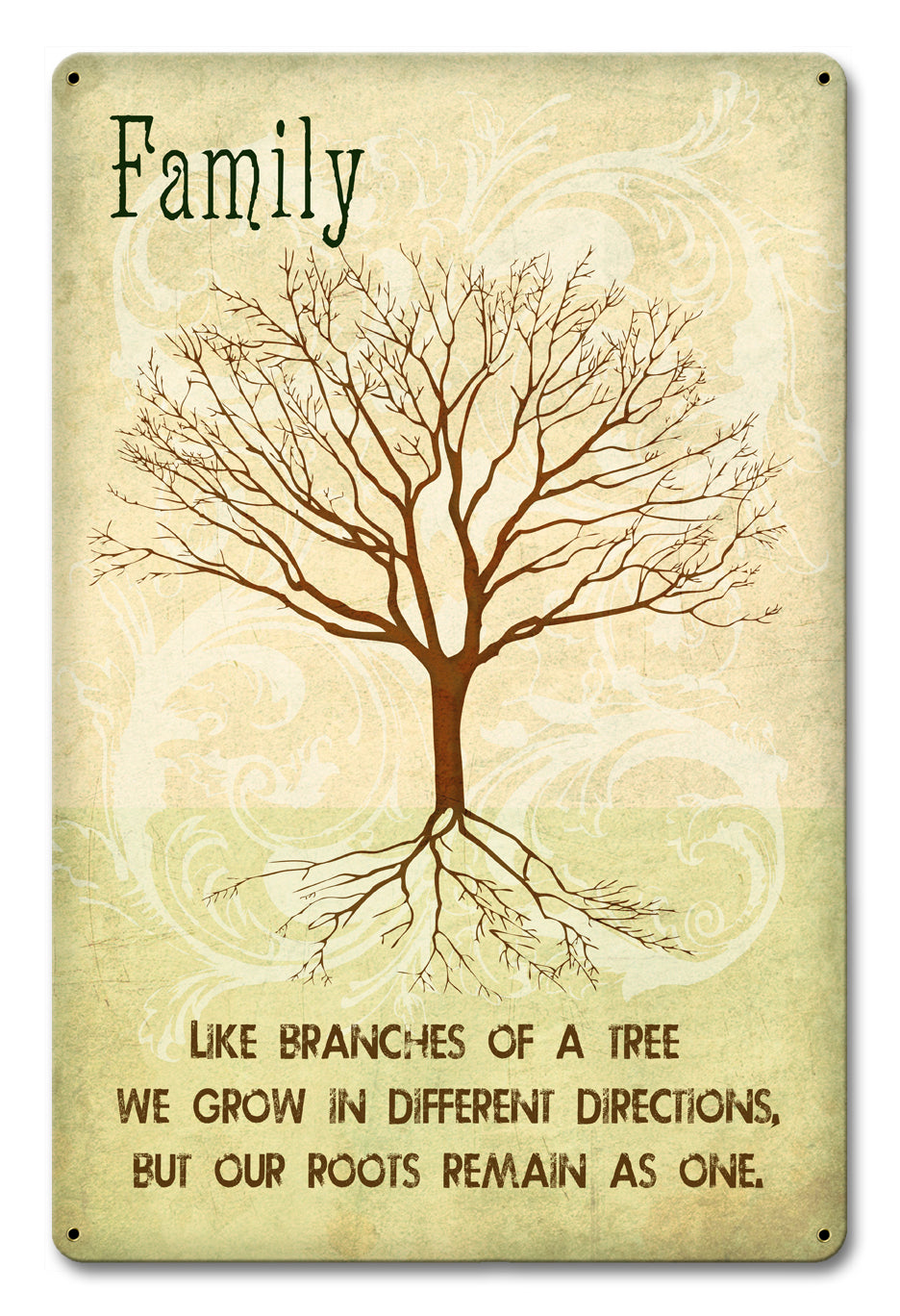 Family Like Branches 12 x 18